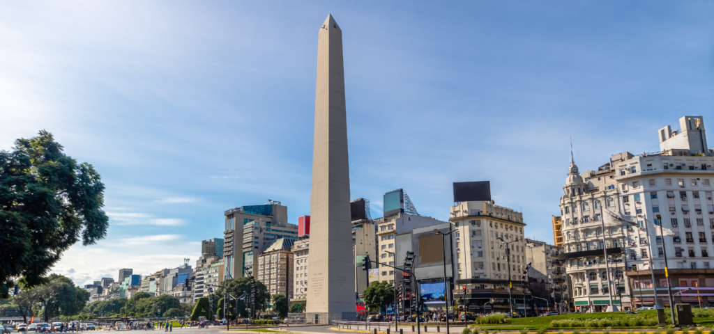 imagem de buenos aires, capital da argentina, você pode comprar sua passagem para a argentina com a meta tour