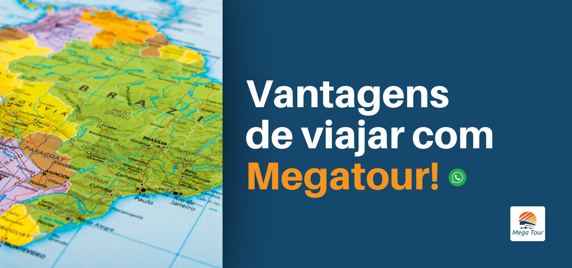 Vem para Buenos Aires, Rio de Janeiro, São Paulo, Florianópolis com a Mega Tour! Segurança, conforto e o melhor atendimento, você vai encontrar aqui!