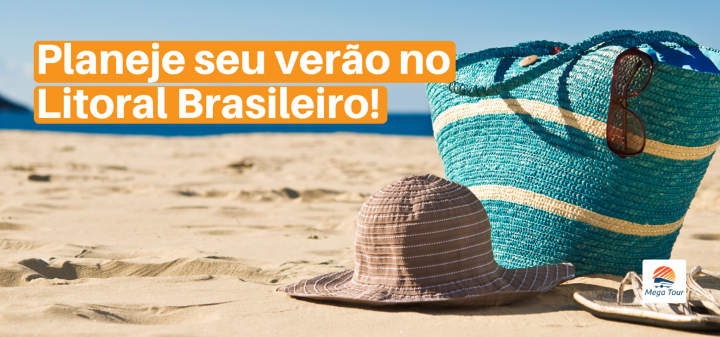 Planeje suas férias de verão com a Mega Tour pelo litoral brasileiro!