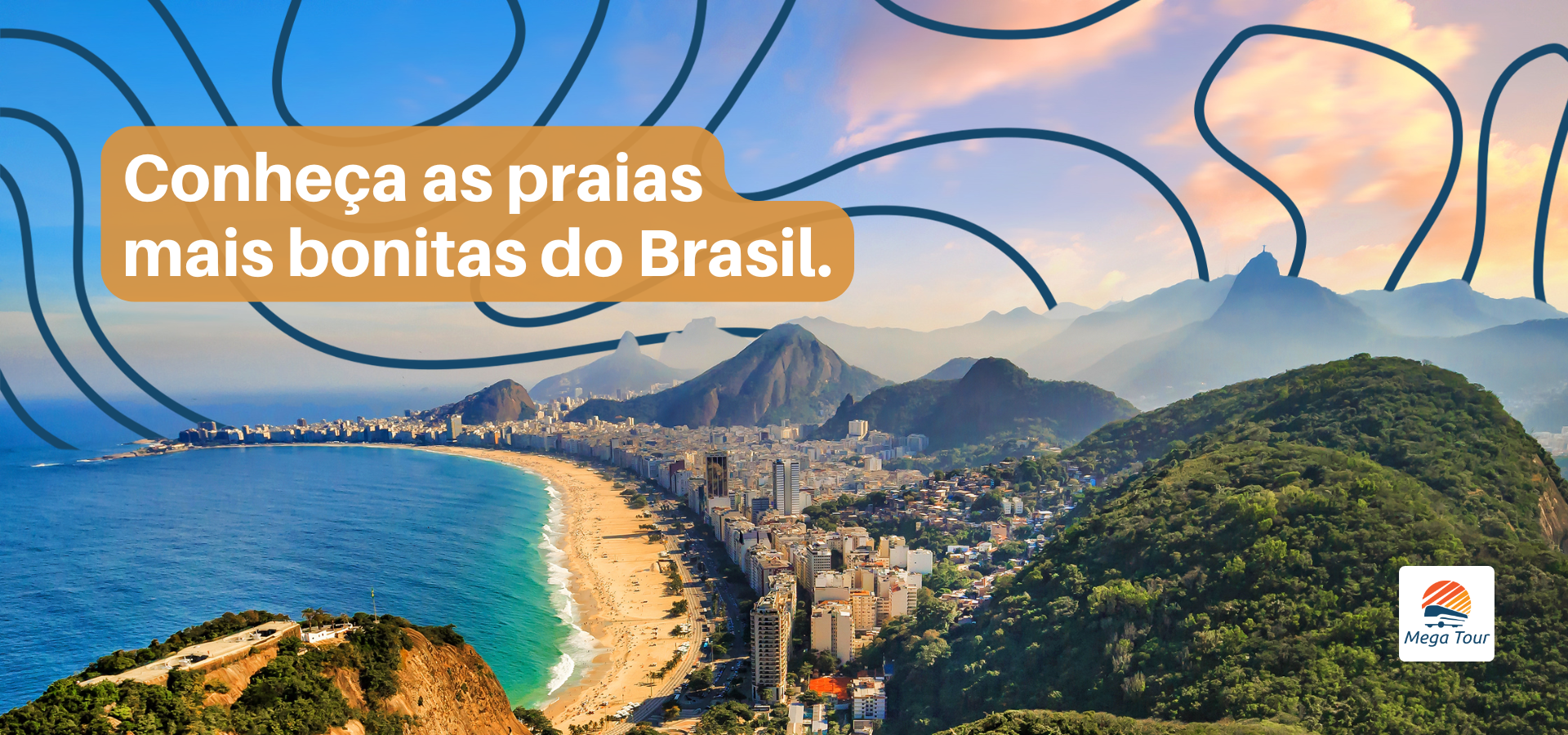 Conheça as praias mais bonitas do Brasil nesse artigo exclusivo da Mega Tour.